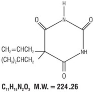 Butalbital Structure (Butalbital Structure)